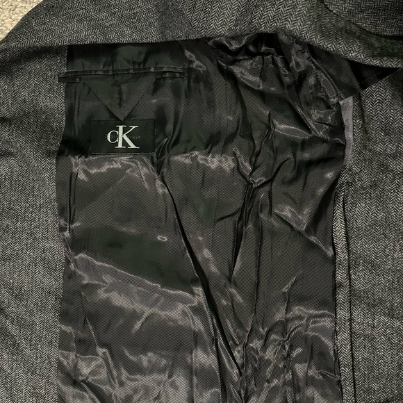 Calvin Klein Gray Sport Coat - Picture 5 of 7